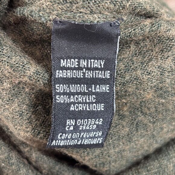 Valda Collection Sweater Mens XL Wool Blend Italy Long Sleeve Pullover - Picture 7 of 8